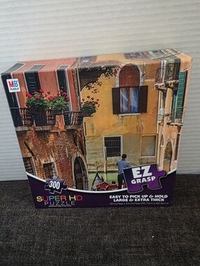 NIB EZ Grasp 300-Piece Super HD Puzzle - Venetian Canal Scene
